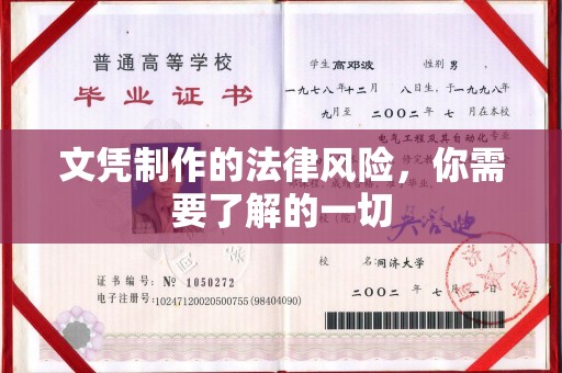 海晏文凭制作的法律风险，你需要了解的一切